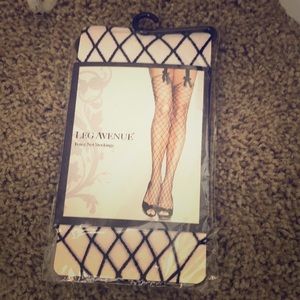 NWT Leg Avenue Fence Net Stockings